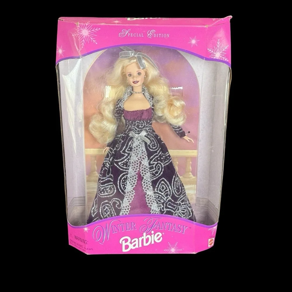 Mattel Winter Fantasy Barbie Doll Special Edition 1996 Christmas 17249 NRFB READ